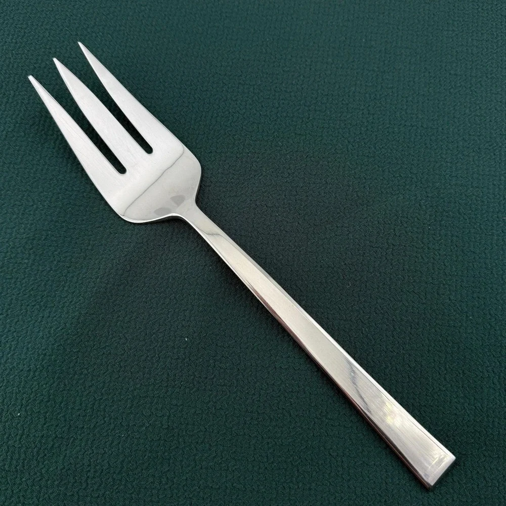 Dansk Meridian 18/10 Stainless Flatware Cold‎ Meat Serving Fork 9